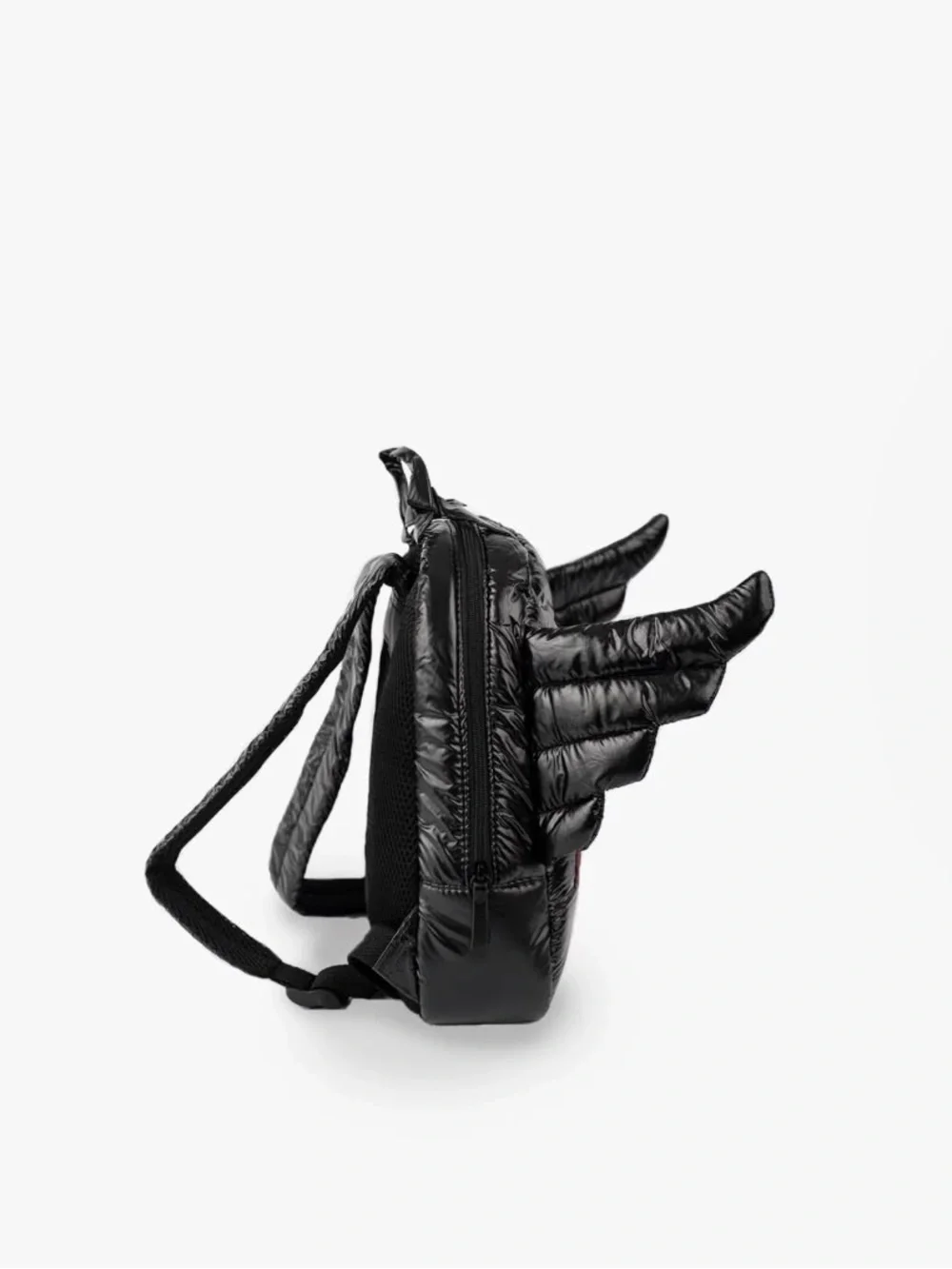 7 AM Enfant black puffer wing backpack NWT